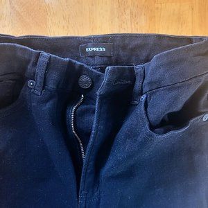 Express Black Skinny Jeans